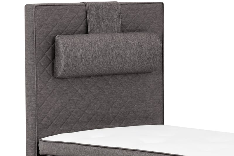 NOTTE 90 Rammeseng Grå - Grå - Møbler - Senger - Enkeltsenger