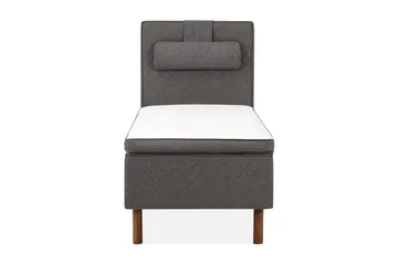 NOTTE 90 Rammeseng Grå - Grå - Møbler - Senger - Enkeltsenger