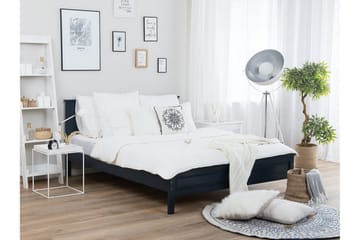 Olivet Dobbeltseng 180 | 200 cm - Blå - Møbler - Senger - Sengeramme & sengestamme