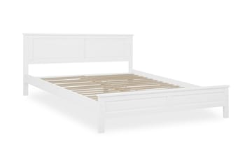 Olivet Dobbeltseng 180 | 200 cm - Hvit - Møbler - Senger - Rammeseng