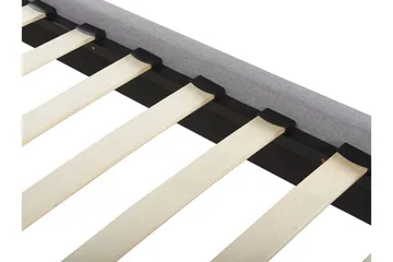 Poitiers Rammeseng 180x200cm - Lysegrå - Møbler - Senger - Sengeramme & sengestamme