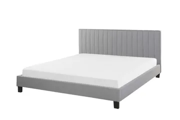 Poitiers Rammeseng 180x200cm - Lysegrå - Møbler - Senger - Sengeramme & sengestamme