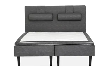 Prime Komplett Sengepakke 160x200 cm - Mørkegrå - Møbler - Senger - Rammeseng