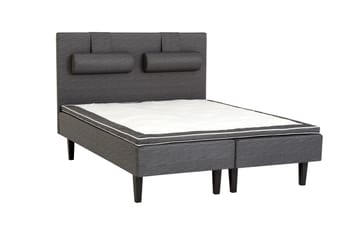 Prime Komplett Sengepakke 160x200 cm - Mørkegrå - Møbler - Senger - Rammeseng