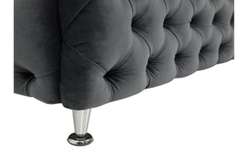 Rammeseng Baron 222x167x162 cm - Blå - Møbler - Senger - Rammeseng