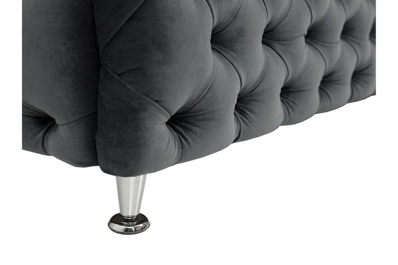 Rammeseng Baron 222x167x162 cm - Blå - Møbler - Senger - Rammeseng