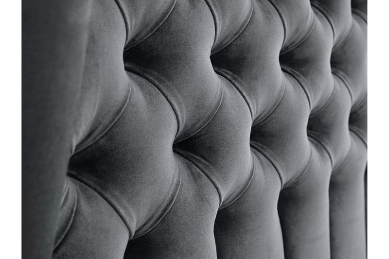 Rammeseng Baron 222x167x162 cm - Blå - Møbler - Senger - Rammeseng