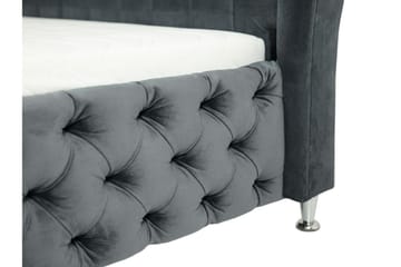 Rammeseng Baron 222x167x162 cm - Blå - Møbler - Senger - Rammeseng