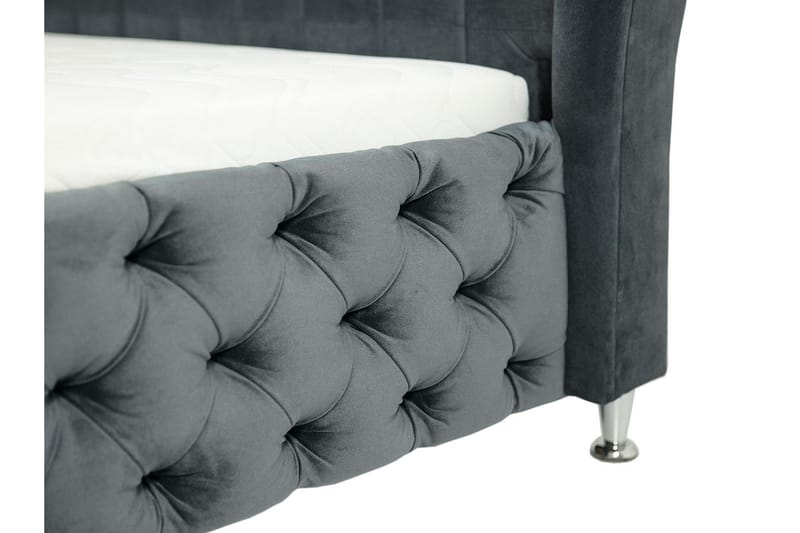 Rammeseng Baron 222x187x162 cm - Blå - Møbler - Senger - Rammeseng