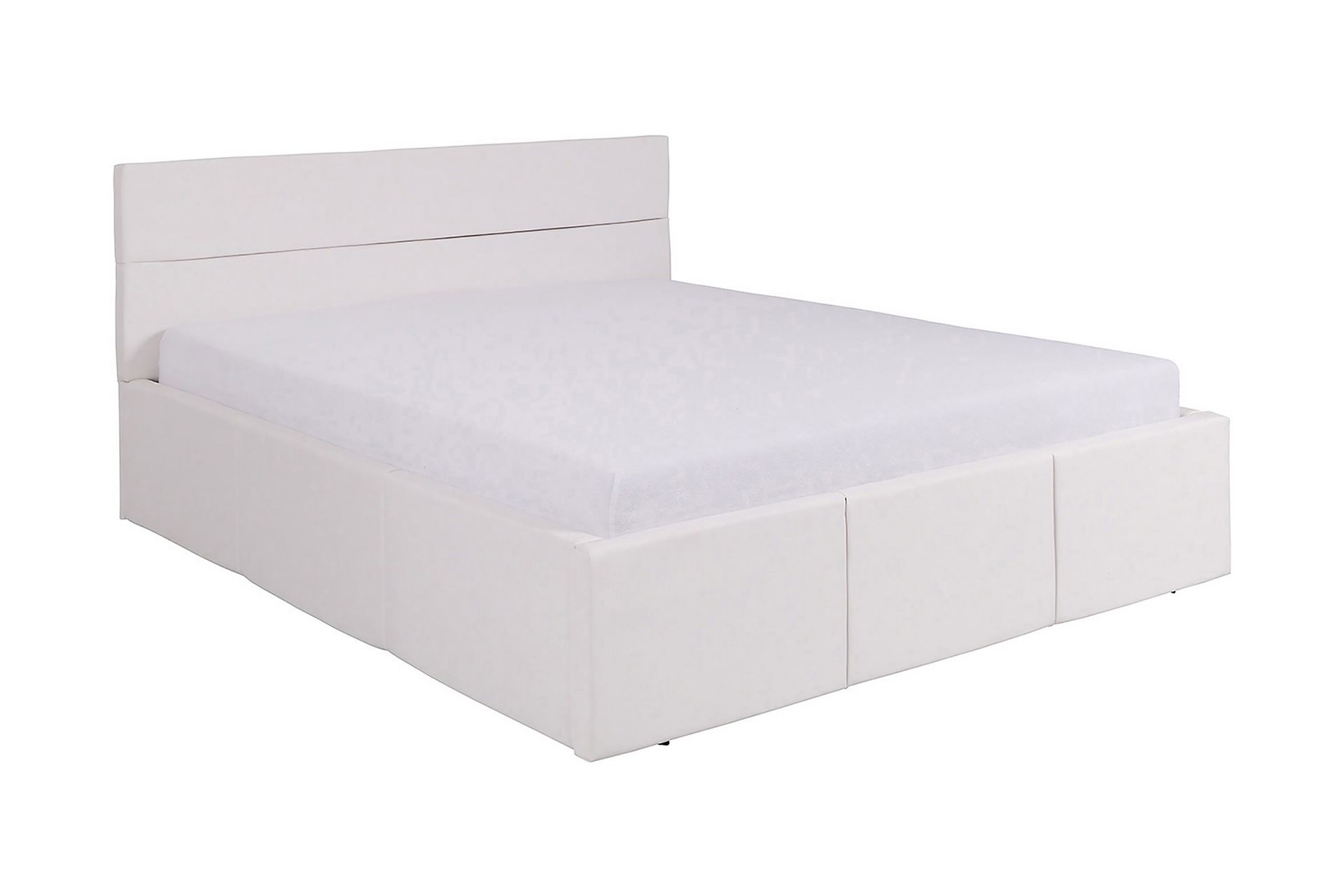 Rammeseng Frick - Hvit - Møbler - Senger - Rammeseng