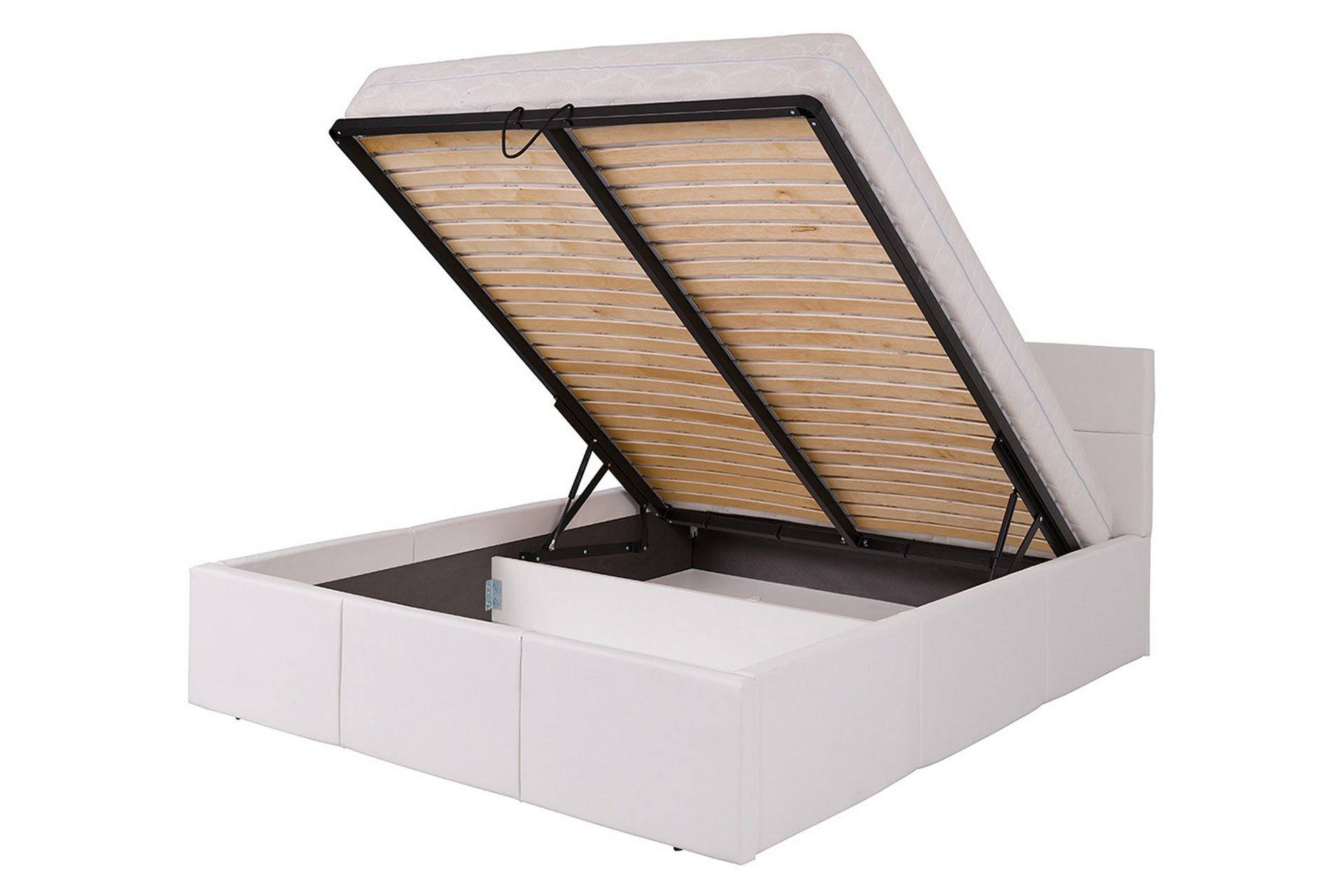 Rammeseng Frick - Hvit - Møbler - Senger - Rammeseng