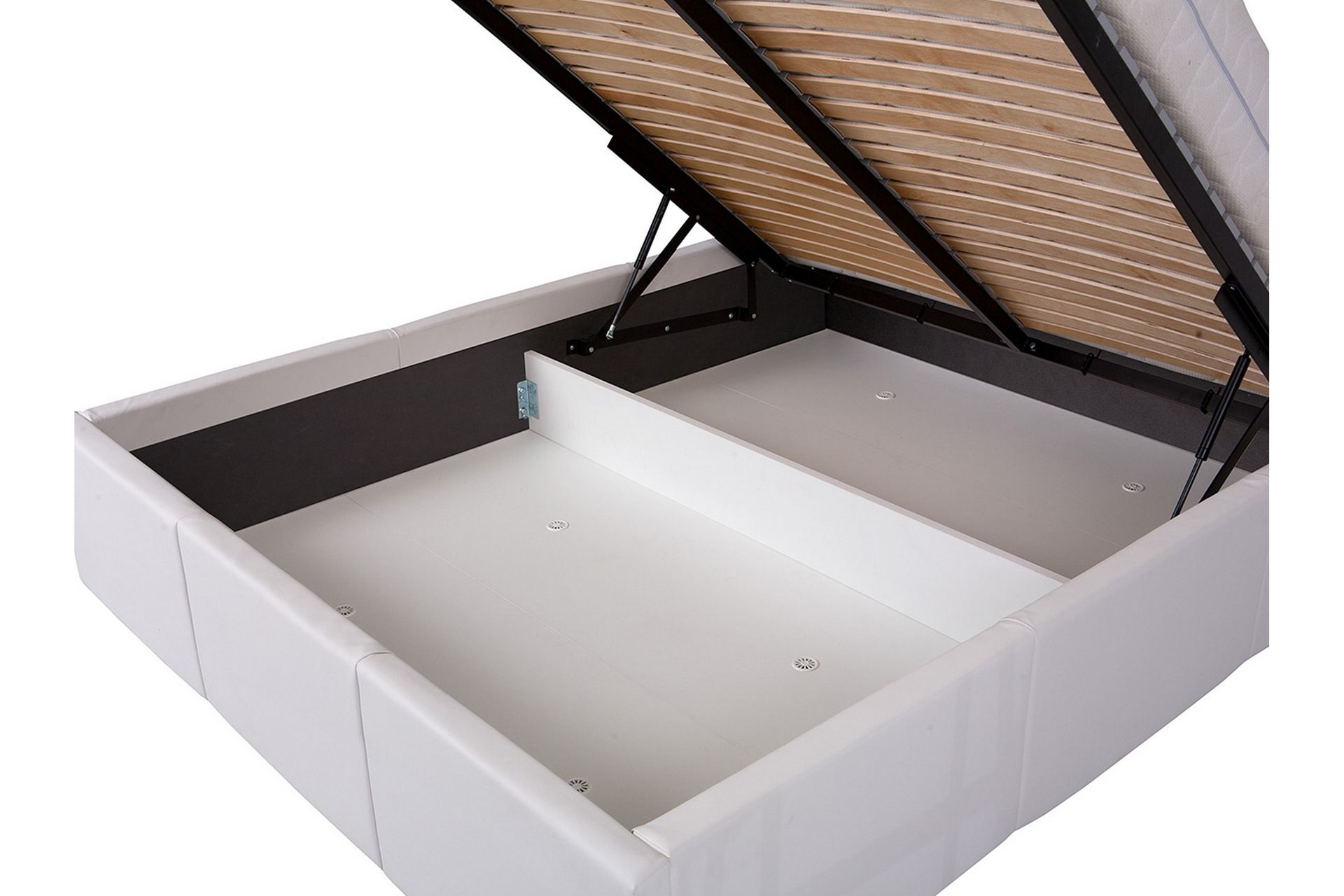 Rammeseng Frick - Hvit - Møbler - Senger - Rammeseng