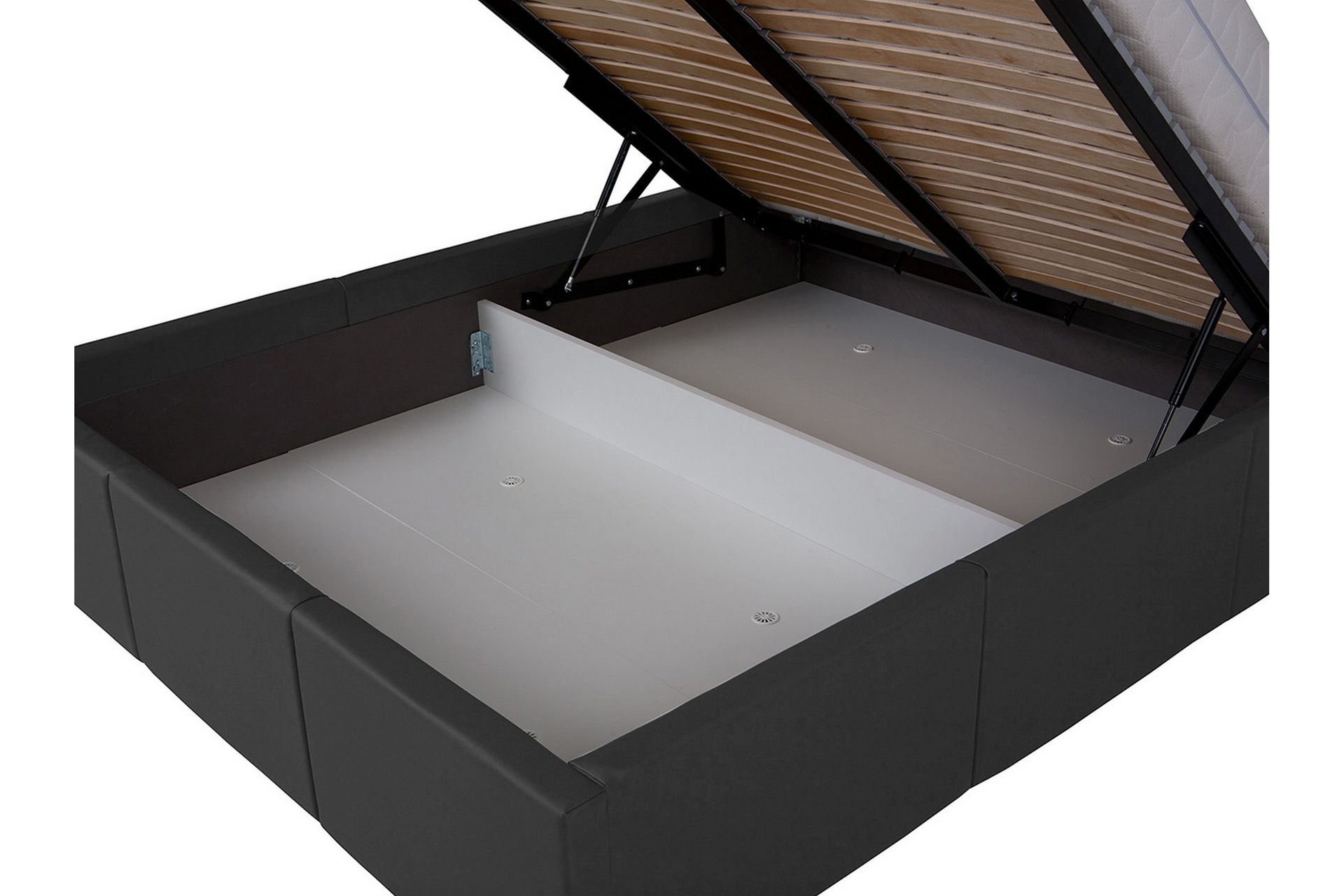 Rammeseng Frick - Hvit - Møbler - Senger - Rammeseng