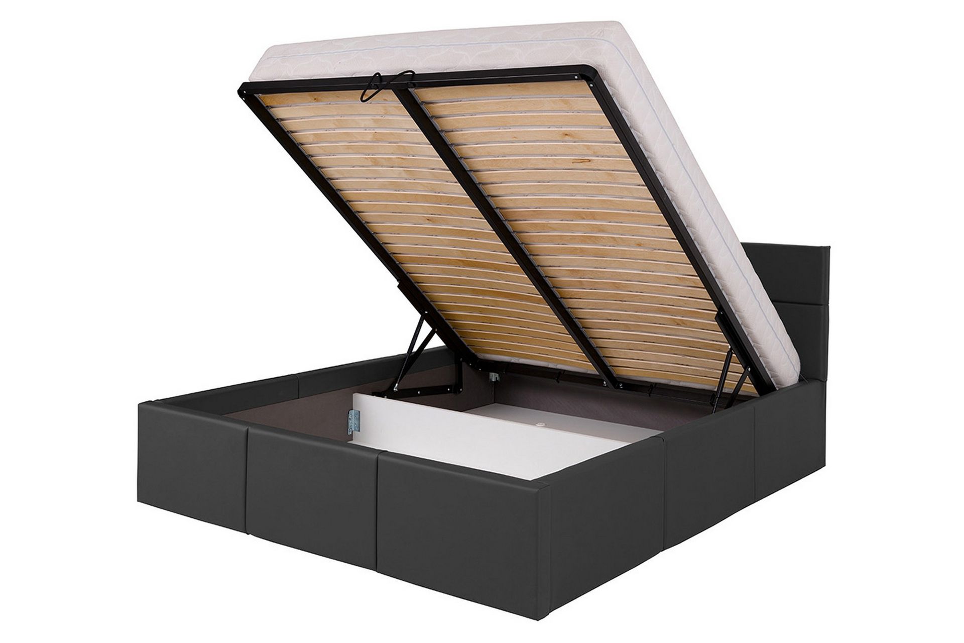 Rammeseng Frick - Hvit - Møbler - Senger - Rammeseng