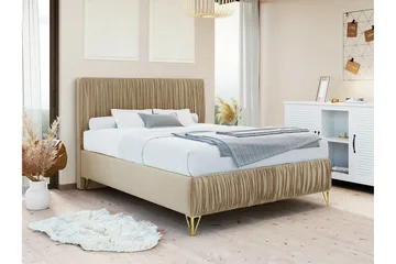Rammeseng Gortin 140x200 cm - Møbler - Senger - Komplett sengepakke