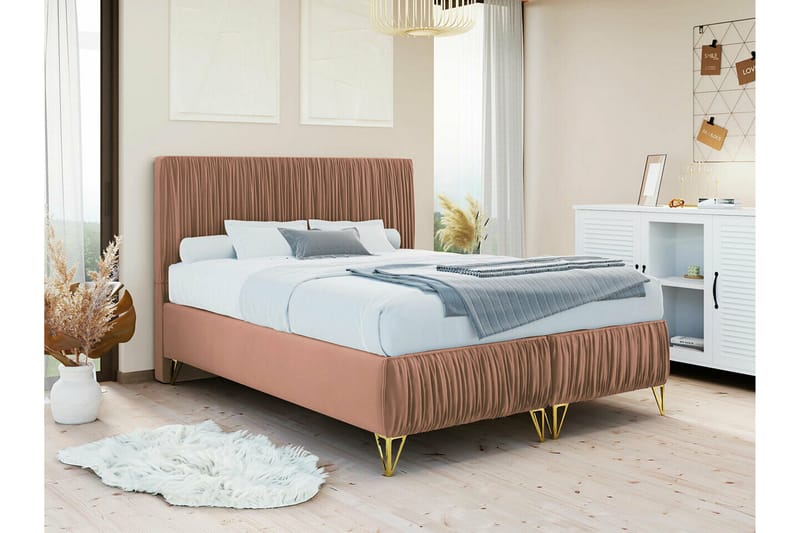 Rammeseng Gortin 180x200 cm - Møbler - Senger - Komplett sengepakke