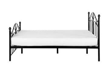 Rammeseng Malagana 140x200 cm - Svart - Møbler - Senger - Rammeseng