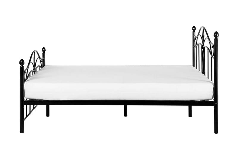Rammeseng Malagana 140x200 cm - Svart - Møbler - Senger - Rammeseng