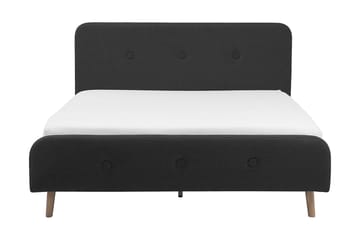 Rennes Dobbeltseng 140 | 200 cm - Grå - Møbler - Senger - Rammeseng