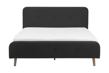 Rennes Dobbeltseng 140 | 200 cm - Grå - Møbler - Senger - Sengeramme & sengestamme