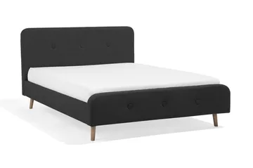 Rennes Dobbeltseng 140 | 200 cm - Grå - Møbler - Senger - Sengeramme & sengestamme