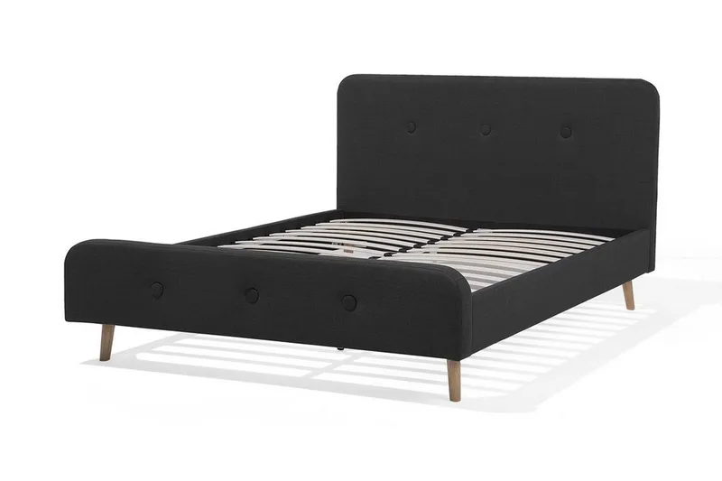 Rennes Dobbeltseng 140 | 200 cm - Grå - Møbler - Senger - Sengeramme & sengestamme