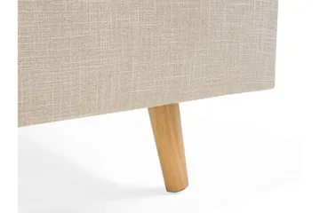 Rennes Dobbeltseng 180 | 200 cm - Beige - Møbler - Senger - Sengeramme & sengestamme