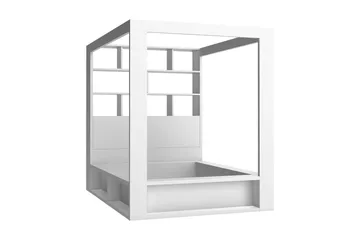 Seng 4You 160x200 cm Hvit - VOX - Møbler - Senger - Sengeramme & sengestamme