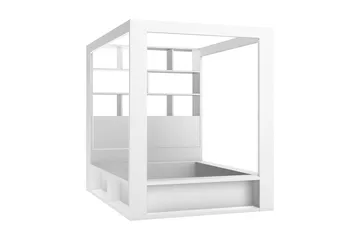 Seng 4You 160x200 cm Hvit - VOX - Møbler - Senger - Sengeramme & sengestamme