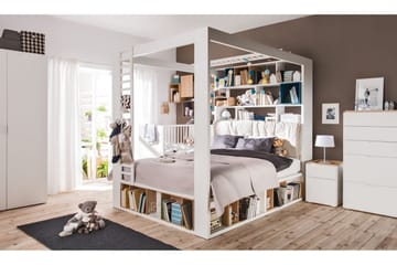 Seng 4You 160x200 cm Hvit - VOX - Møbler - Senger - Sengeramme & sengestamme