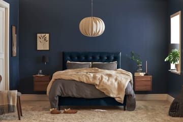 Sengepakke Chilla Pluss Rammeseng 120x200 cm - Mørkeblå - Møbler - Senger - Rammeseng