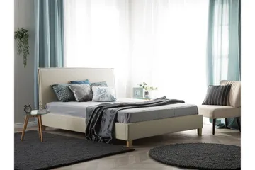 Sennez Dobbeltseng 140|200 Cm - Tre|Natur - Møbler - Senger - Sengeramme & sengestamme