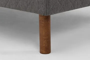 Sundborn Rammeseng 105x200 Grå - Lateks - Møbler - Senger - Enkeltsenger