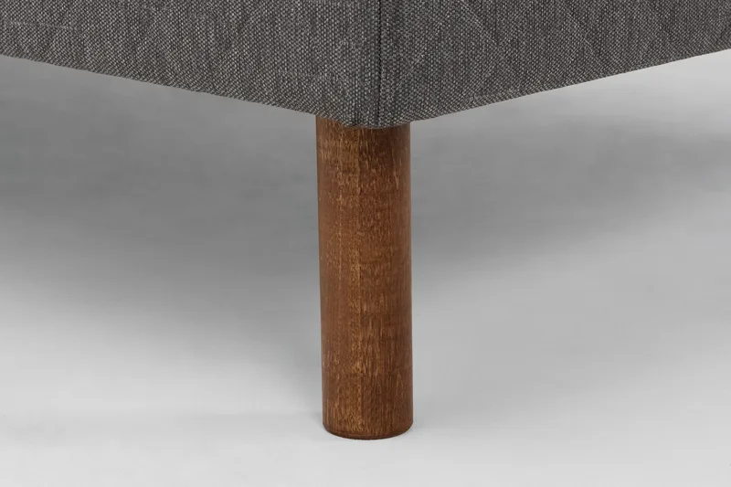 Sundborn Rammeseng 105x200 Grå - Lateks - Møbler - Senger - Enkeltsenger