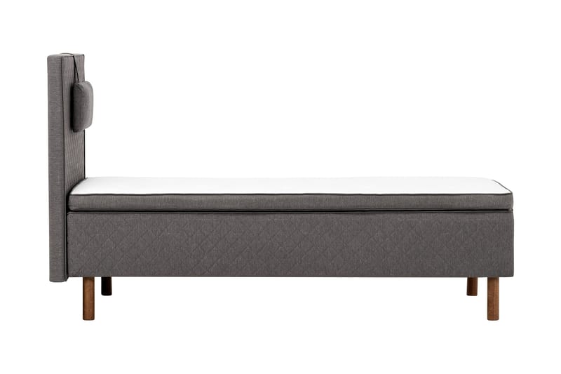 Sundborn Rammeseng 80x200 Grå - Memory - Møbler - Senger - Enkeltsenger