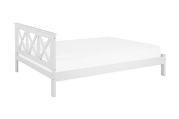 Tannay Dobbeltseng 140 | 200 cm - Hvit - Møbler - Senger - Rammeseng