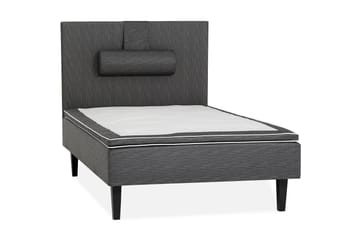 Viken Bas Rammeseng 120X200Cm - Grå, Ben Valnøtt - Møbler - Senger - Enkeltsenger