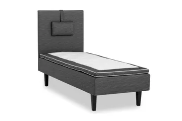 Viken Bas Rammeseng 80x200 cm - Grå - Møbler - Senger - Enkeltsenger