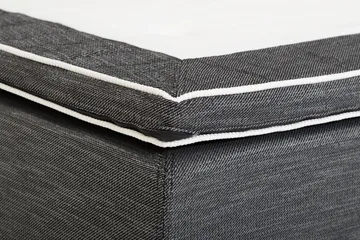 Viken Bas Rammeseng 80x200 cm - Grå - Møbler - Senger - Enkeltsenger