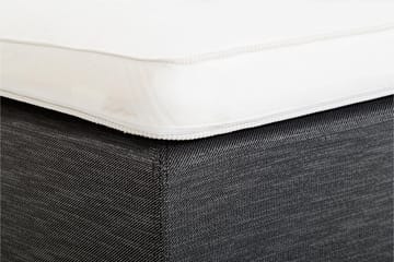 Viken Bas Rammeseng 80X200Cm - Grå, Konisk Eikeben - Møbler - Senger - Enkeltsenger