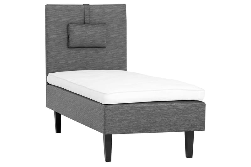 Viken Bas Rammeseng 80X200Cm - Grå, Konisk Eikeben - Møbler - Senger - Enkeltsenger