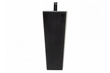 Viken Bas Rammeseng 80X200Cm - Grå, Konisk Svarte Ben - Møbler - Senger - Enkeltsenger