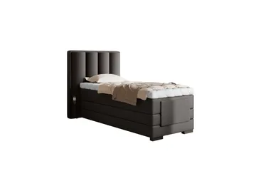 Banti Justerbar Kontinentalseng 90x200 cm - Grå - Møbler - Senger - Regulerbare senger