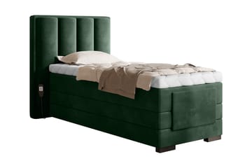 Banti Justerbar Kontinentalseng 90x200 cm - Grønn - Møbler - Senger - Regulerbare senger