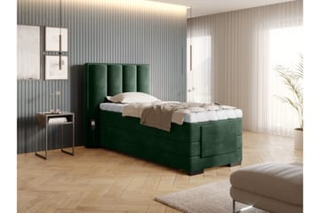 Banti Justerbar Kontinentalseng 90x200 cm - Grønn - Møbler - Senger - Regulerbare senger