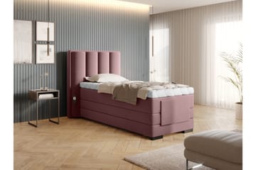 Banti Justerbar Kontinentalseng 90x200 cm - Rosa - Møbler - Senger - Regulerbare senger