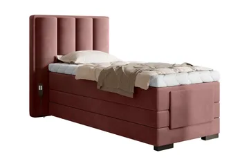 Banti Justerbar Kontinentalseng 90x200 cm - Rosa - Møbler - Senger - Regulerbare senger
