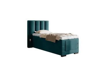 Banti Justerbar Kontinentalseng 90x200 cm - Turkis - Møbler - Senger - Regulerbare senger