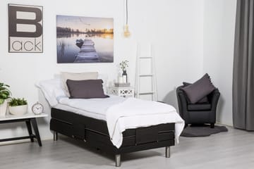 Detroit Justerbar Seng 90x200 cm Hev og senk - Svart - Møbler - Senger - Regulerbare senger