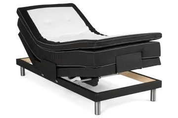 Detroit Justerbar Seng 90x200 cm Hev og senk - Svart - Møbler - Senger - Regulerbare senger